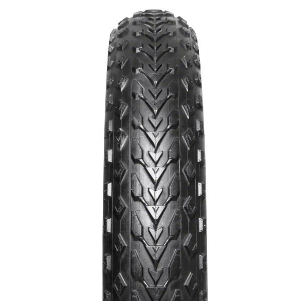 Un pneu Fat Bike 20x4.0 au look naturel, conçu pour les terrains difficiles. Léger, solide et efficace, avec flancs beige tendance.