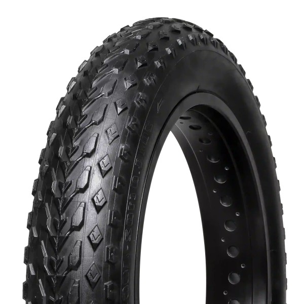 Pneu Fat Bike 20x4.0 idéal pour terrains meubles et irréguliers. Léger, accrocheur et renforcé avec technologie Override Core.