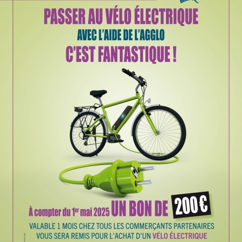 Aide à l’Achat d’un Vélo à Assistance Électrique (VAE) ou d’un Kit de Transformation à Agen