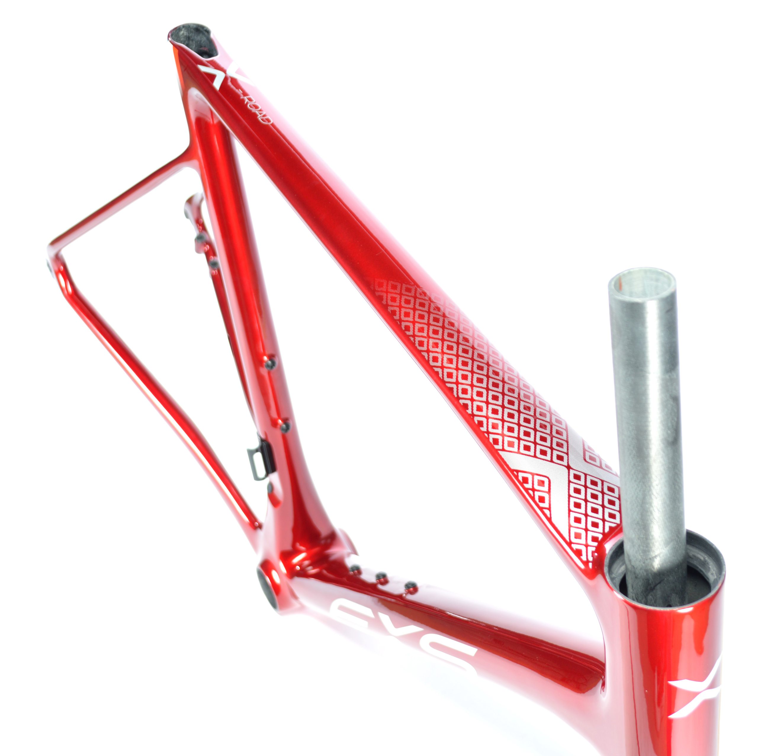 KIT CADRE ET FOURCHE ROUTE CARBONE 700 DISQUE ROUGE â Image 3
