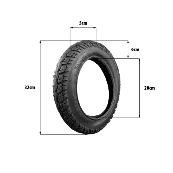 Pneu enfant draisienne 12,5x2.125 Innova – remplacement haute qualité