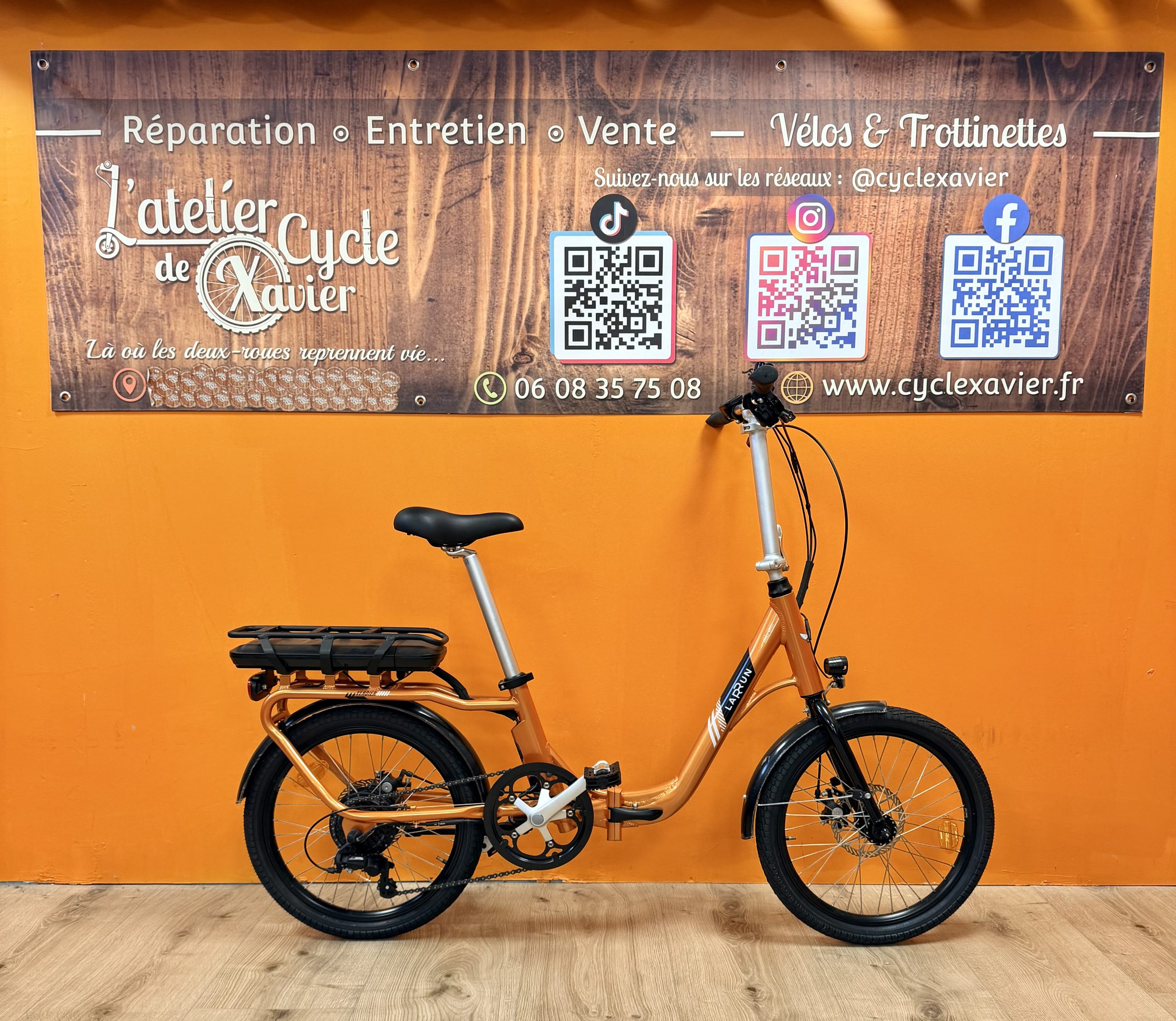 EXS E-Facile – Vélo électrique pliant urbain