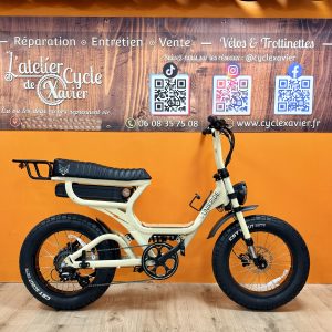 UNIKRIDE Fatstreet Xtrail – Vélo électrique biplace FATBIKE 250W