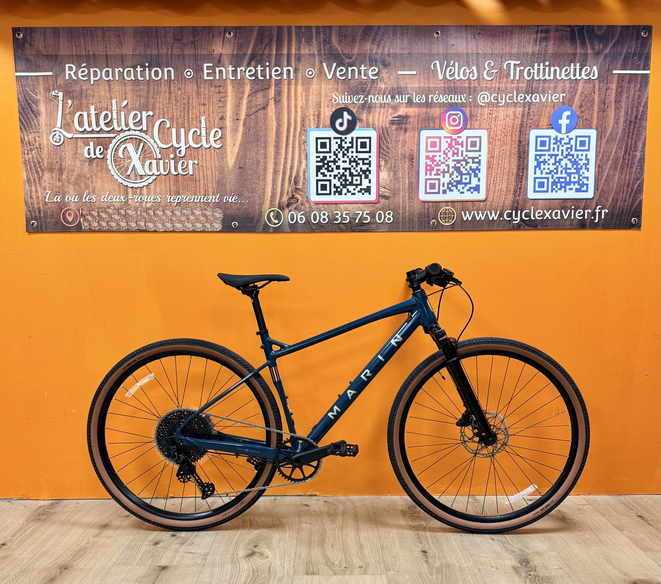 Marin DSX FS – Vélo tout-chemin