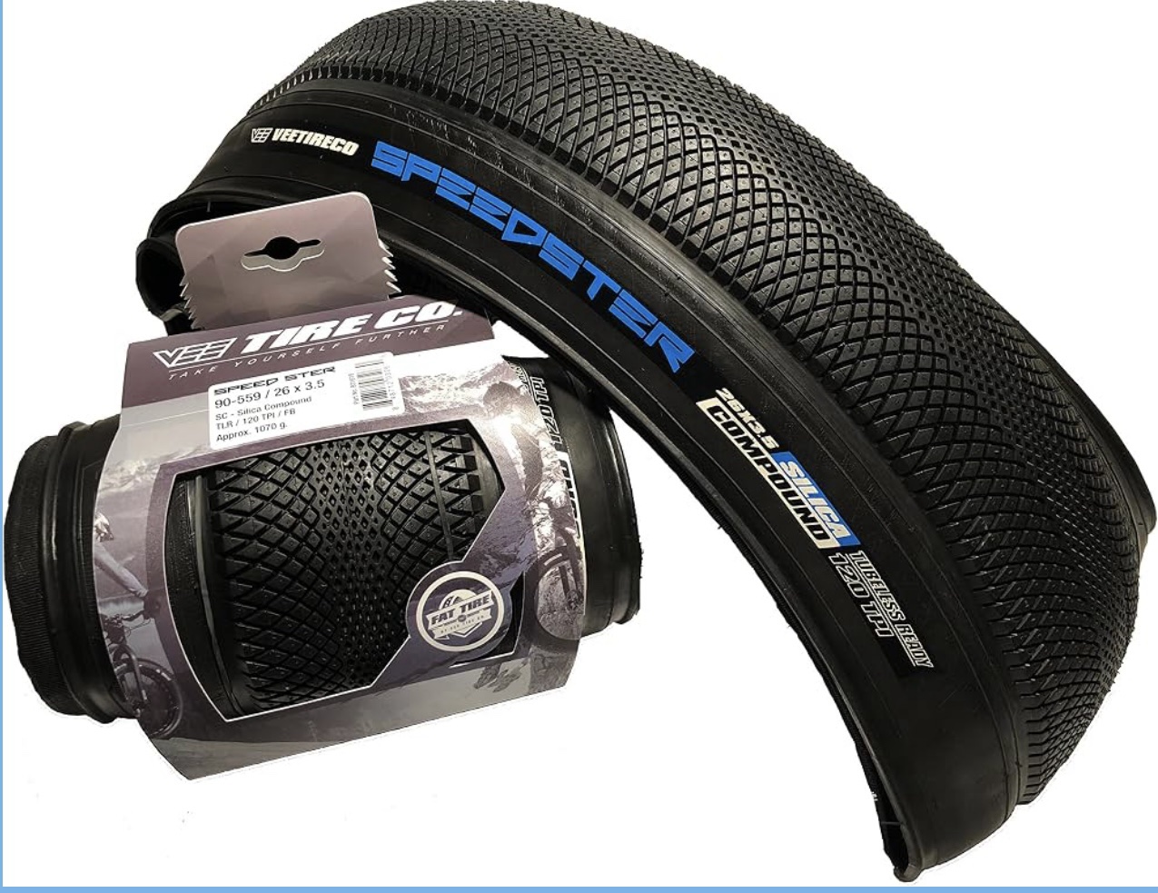Pneu Fat Bike VEE Speedster 26x3.5 – Technologie Override Core
